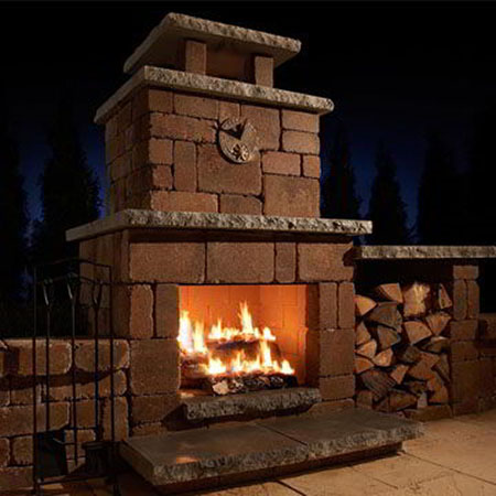 Compact Fireplace Kit