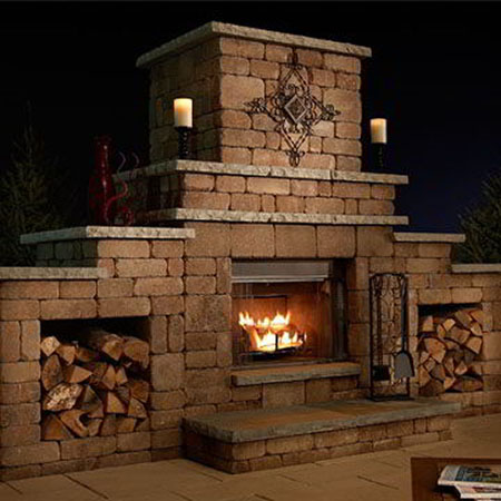 Grand Fireplace Kit