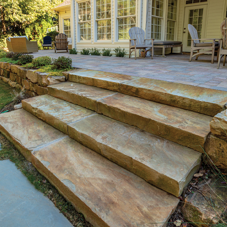 Tennessee Flagstone Steps