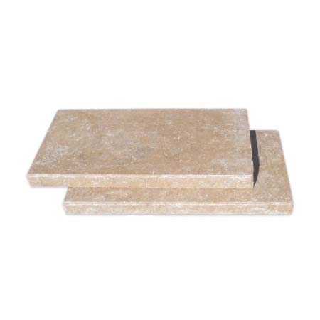 Eased Edge Coping Travertine Eased Edge Coping