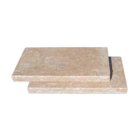 Travertine Eased Edge Coping